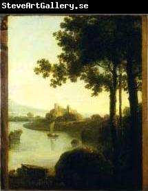 Richard Wilson River Scene with Castle,